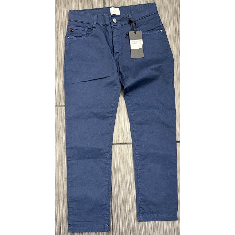 Peuterey Girls Navy Blue Trouser Pants Size Small (6/7) NWT Made In Italy
